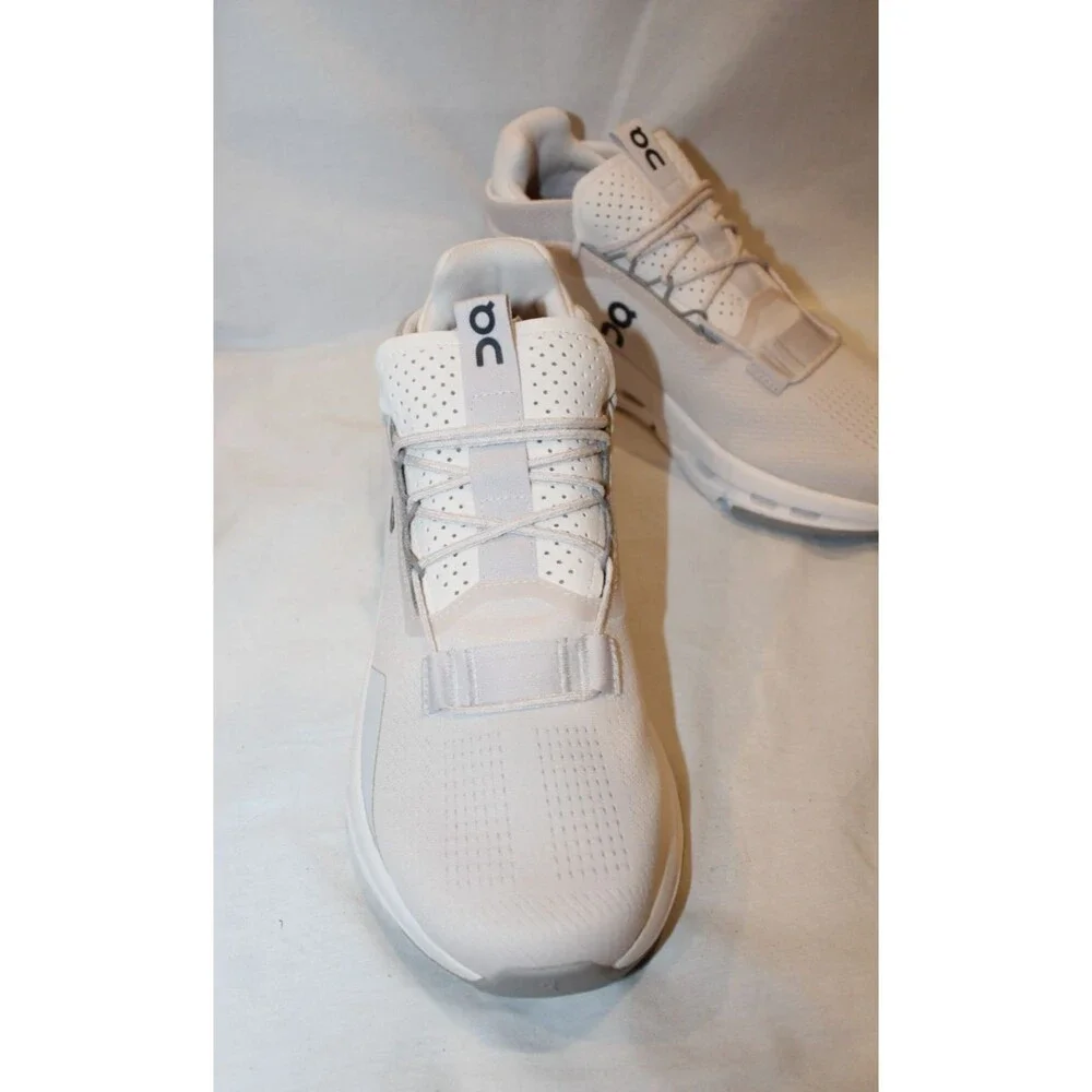 ON CLOUD WOMEN CLOUDNOVA 2 RUNNING ATHLETIC SNEAKERS SAND FOG 6.5 NEW